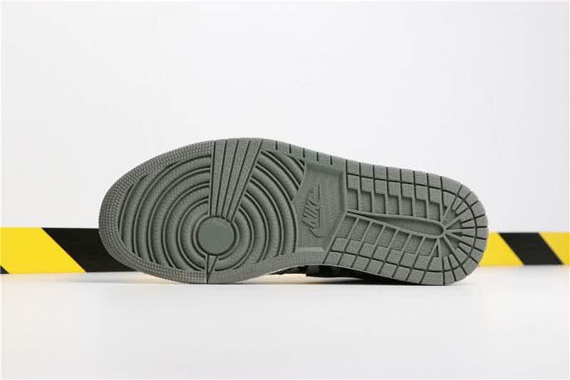 Air Jordan 1 Shadow Camo Black Grey And Camouflage Women/Men 4