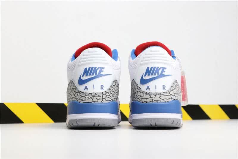 Air Jordan 3 True Blue And Red Men 5