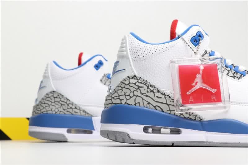 Air Jordan 3 True Blue And Red Men 6