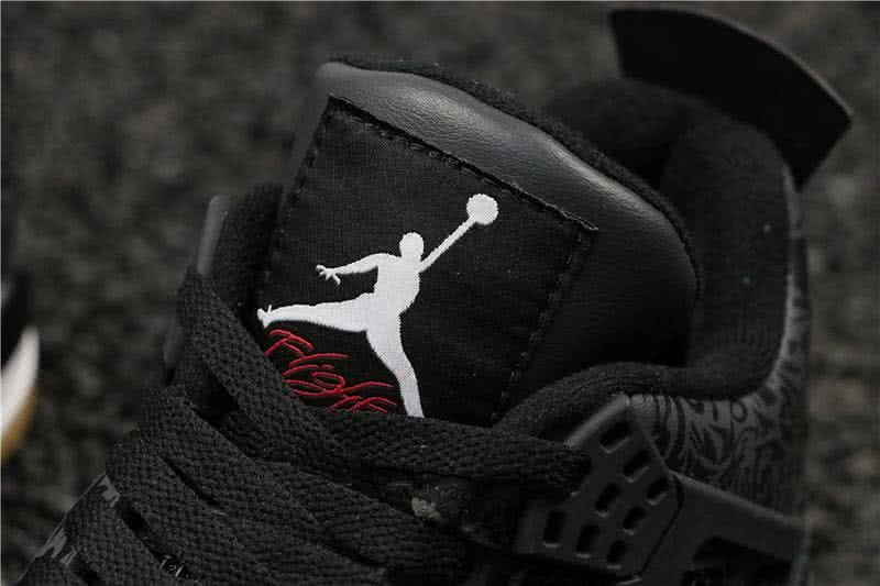 Air Jordan 4 SE Laser “Black Gum Black And White Men 7