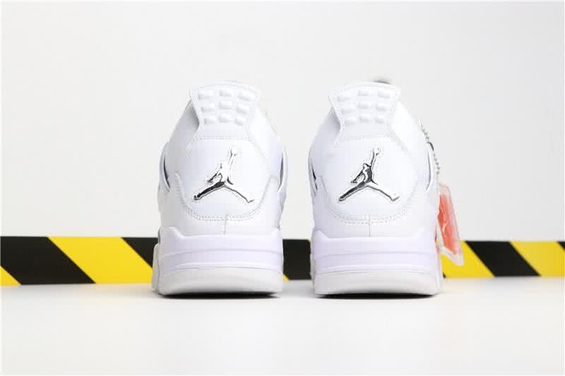 Travis Scott x Air Jordan 4 Pure Money White Men 5