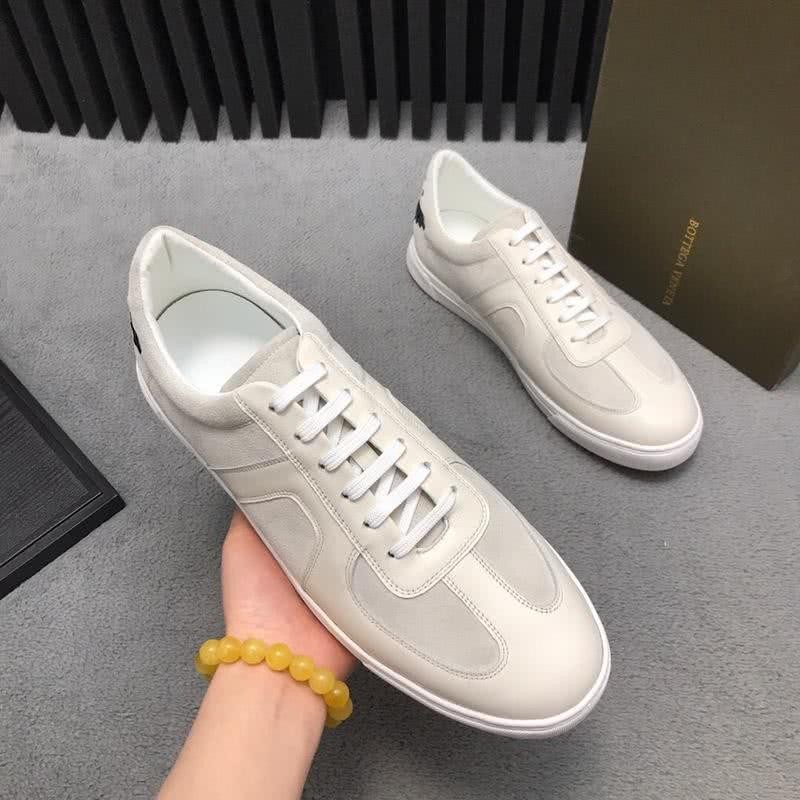 Bottega Veneta New Casual Shoes Cowhide And buckskin White Men 6