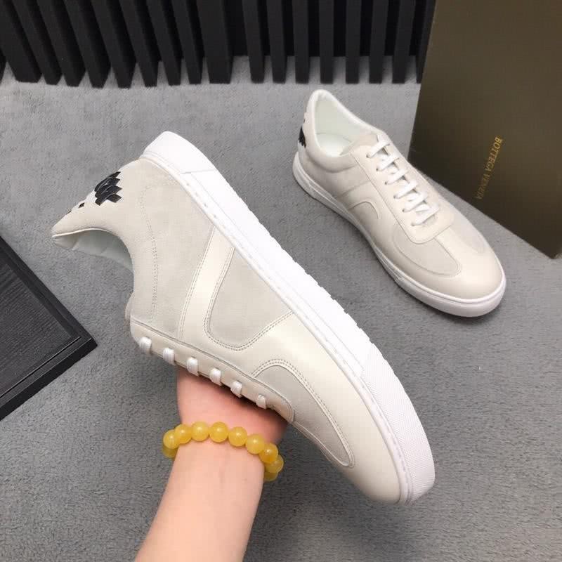 Bottega Veneta New Casual Shoes Cowhide And buckskin White Men 8