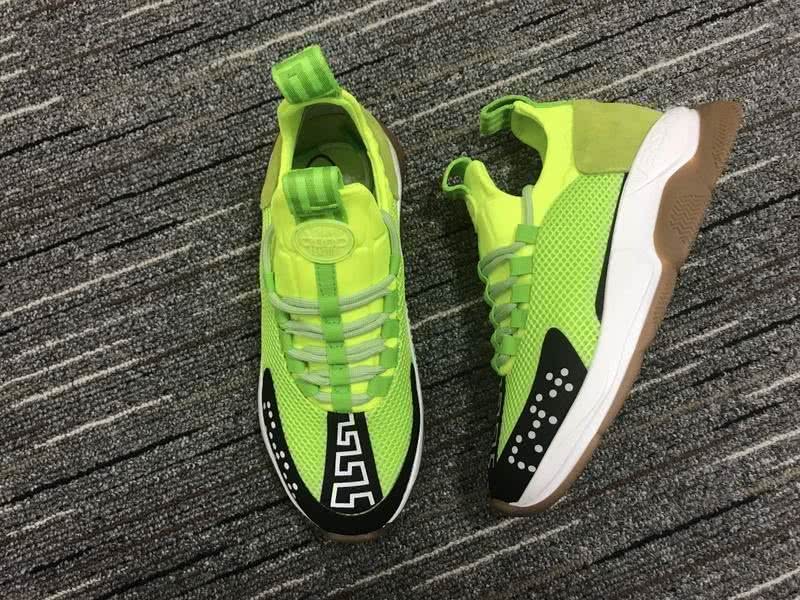 Versace Sneakers Green White Black Coffee Men Women 1