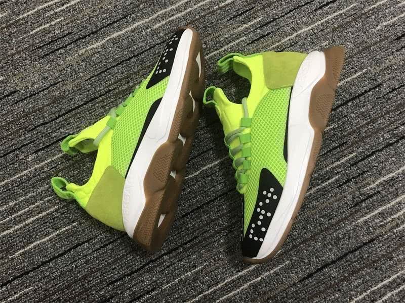 Versace Sneakers Green White Black Coffee Men Women 5