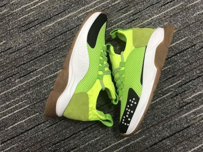 Versace Sneakers Green White Black Coffee Men Women 6