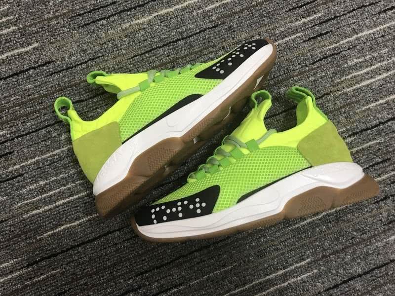 Versace Sneakers Green White Black Coffee Men Women 9