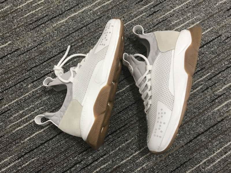 Versace Sneakers Grey White Coffee Men Women 5
