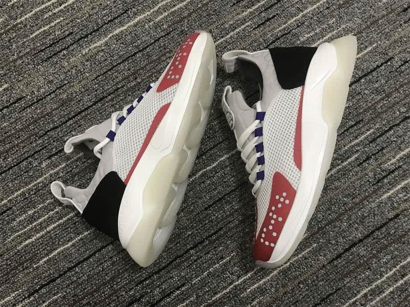Versace Sneakers White Red Grey Black Men Women 5