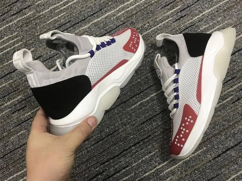 Versace Sneakers White Red Grey Black Men Women 7