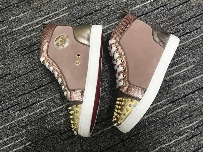 Christian Louboutin Sneaker White Coffee Men Women 4