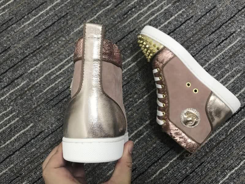 Christian Louboutin Sneaker White Coffee Men Women 8