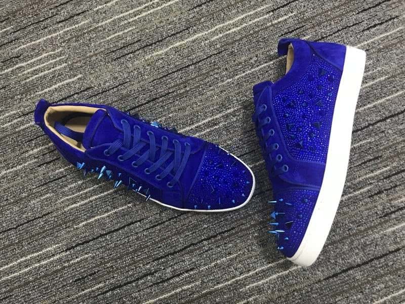 Christian Louboutin Low Sneaker Blue Men Women 4