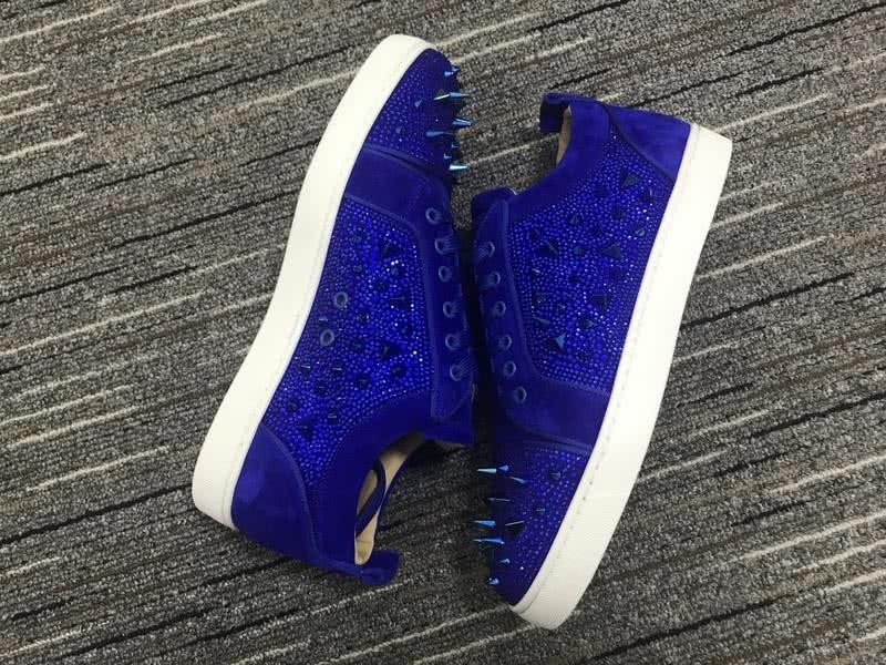 Christian Louboutin Low Sneaker Blue Men Women 6