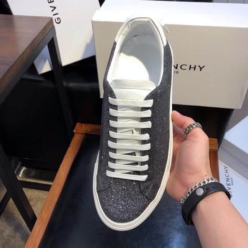 Givenchy Sneakers Black Upper White Shoelaces And Sole Men 5