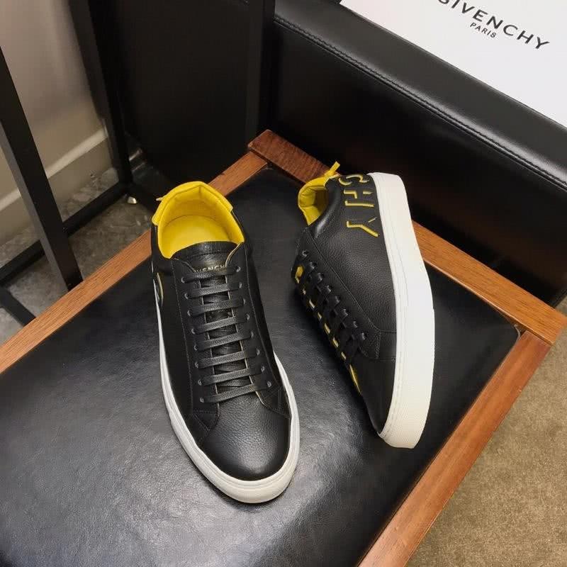 Givenchy Sneakers Black Yellow Upper White Sole Men 1