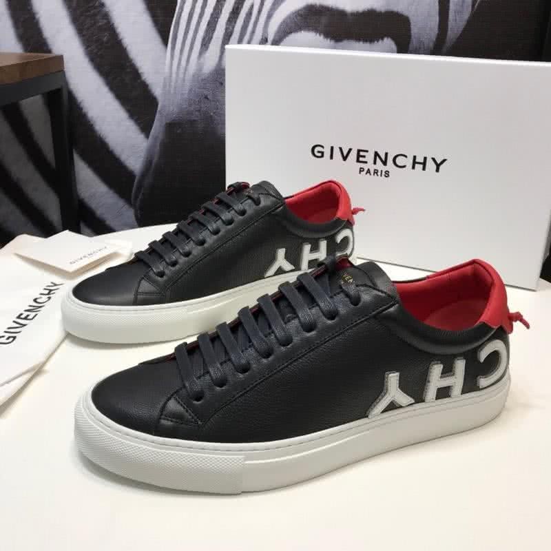 Givenchy Sneakers White Letters Black And Red Upper White Sole Women 1