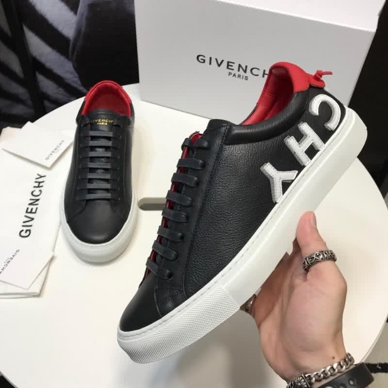 Givenchy Sneakers White Letters Black And Red Upper White Sole Women 4