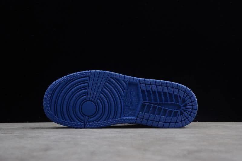 Nike AJ1 Cheap Kids Shoes Black/Blue 5