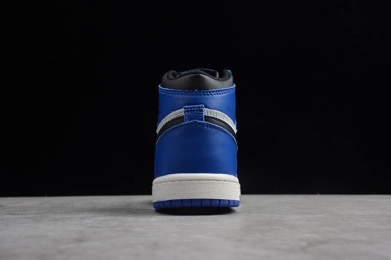 Nike AJ1 Cheap Kids Shoes Black/Blue 6