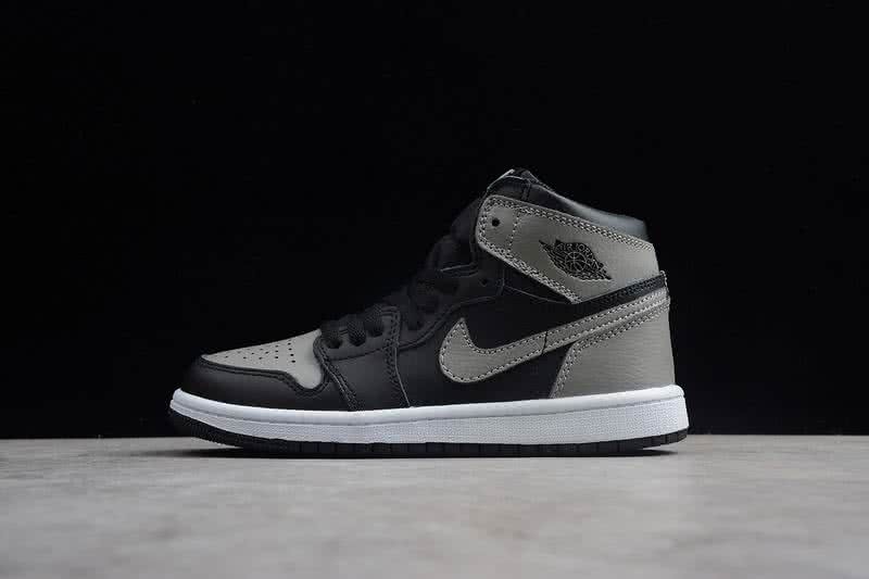 Nike AJ1 Cheap Kids Shoes Black 1