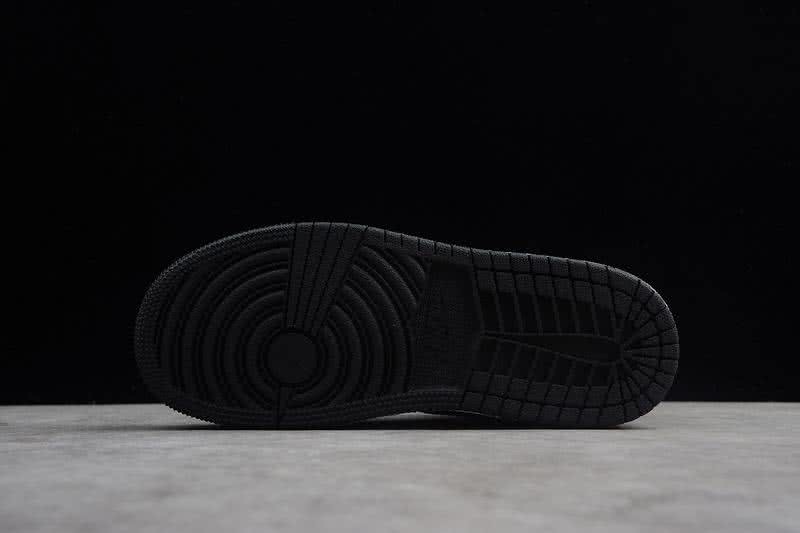 Nike AJ1 Cheap Kids Shoes Black 6