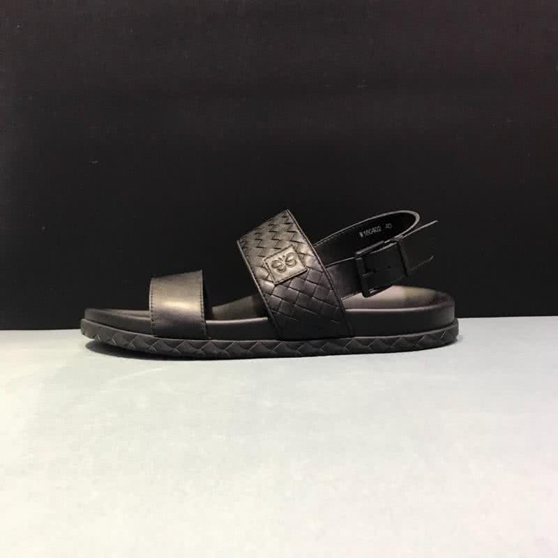 Bottega Veneta Soft Sandals Cowhide Black Men  9