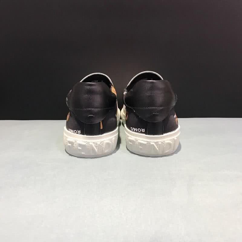 Fendi Sneakers Black Upper Pink Shoe Tail Men 2