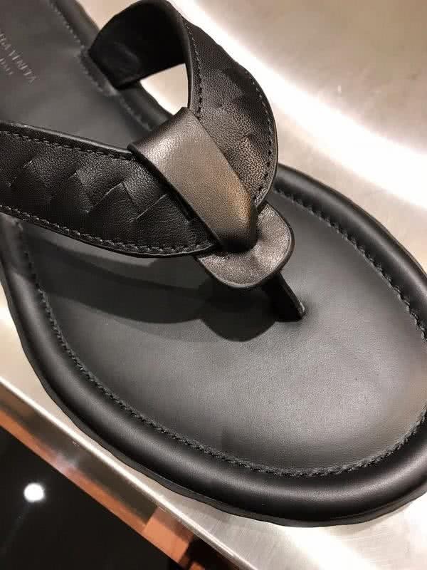Bottega Veneta Top Quality Slippers Flip Flops Black Men 5