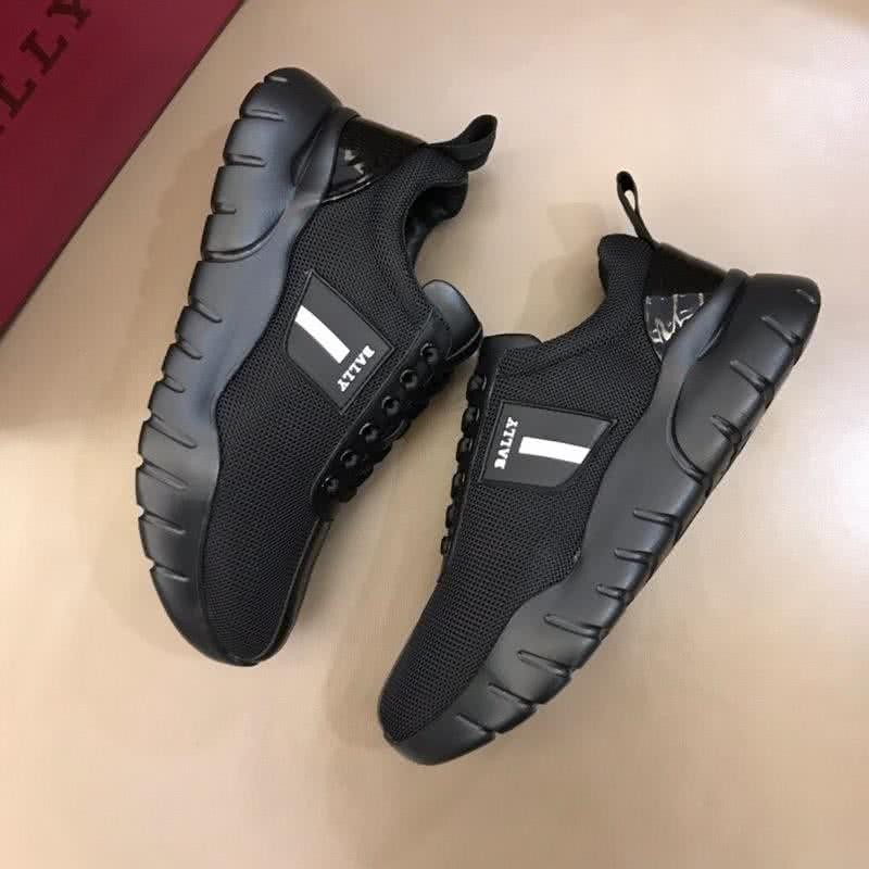 Bally Fashion Sports Shoes Cowhide Black Men 3