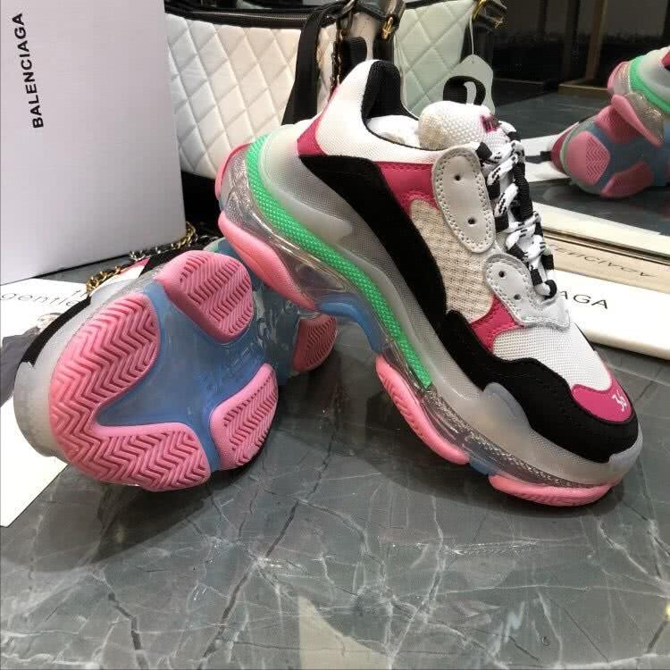 Balenciaga Triple S Air White Black Pink Men Women 4