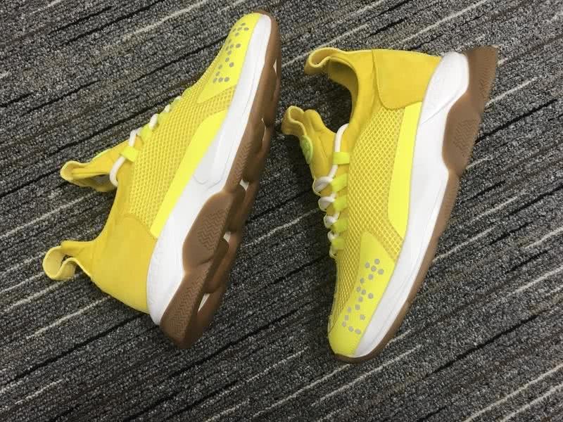 Versace Sneakers Yellow White Coffee Men Women 3