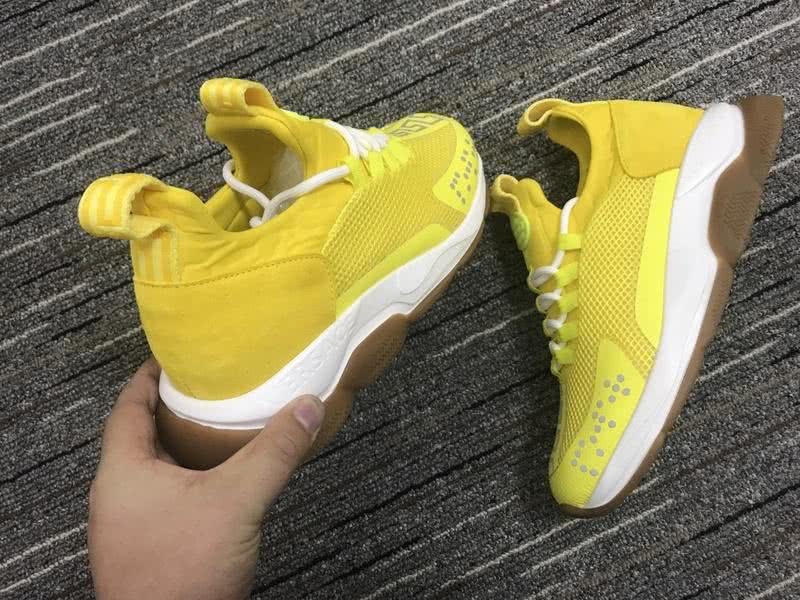 Versace Sneakers Yellow White Coffee Men Women 5