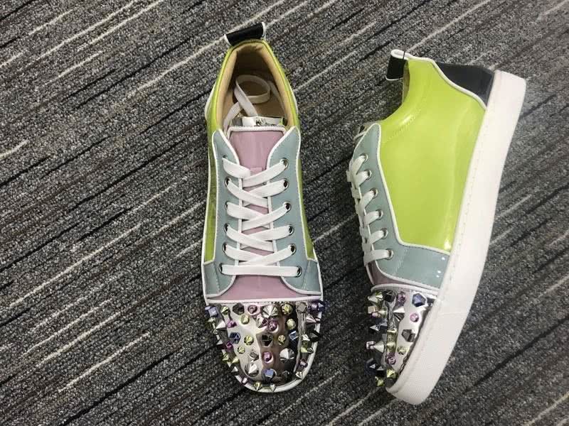 Christian Louboutin Low Sneaker Green Men Women 3