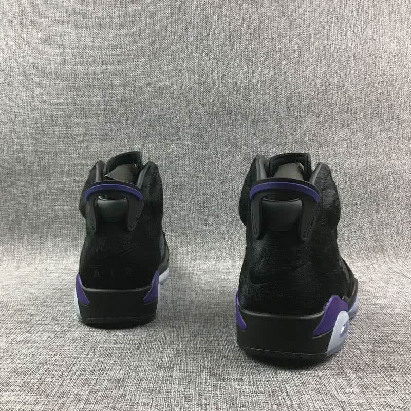 Social Status x Air Jordan 6 NRG Black And Purple Men 6