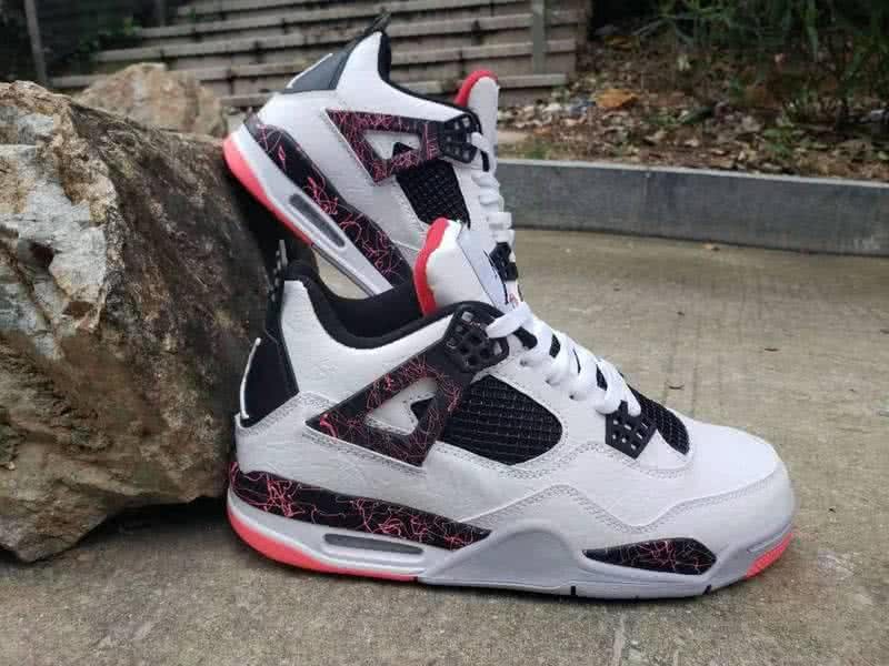 Air Jordan 4 Black And White Men 6