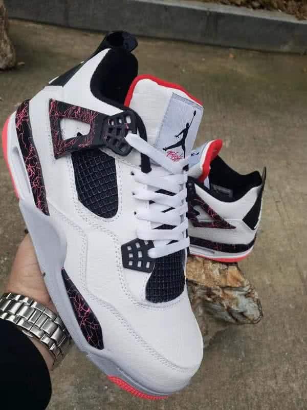Air Jordan 4 Black And White Men 7