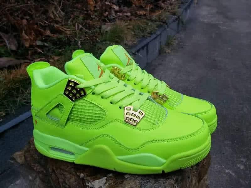 Air Jordan 4 Shoes Yellow Men 5