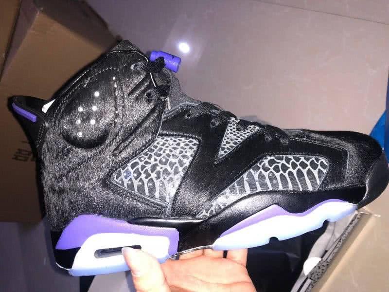 Social Status x Air Jordan 6 Black And Blue Men 7