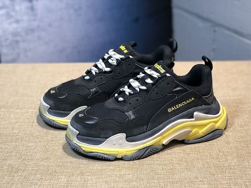 Balenciaga Triple S Plus Black Yellow 2