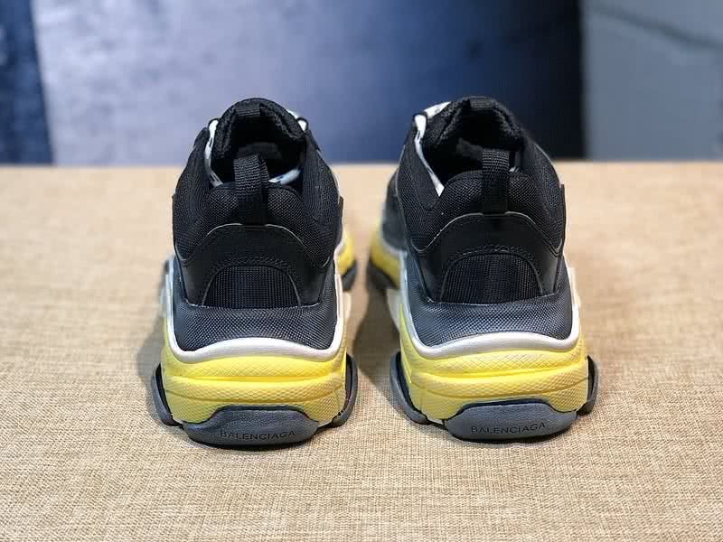 Balenciaga Triple S Plus Black Yellow 4