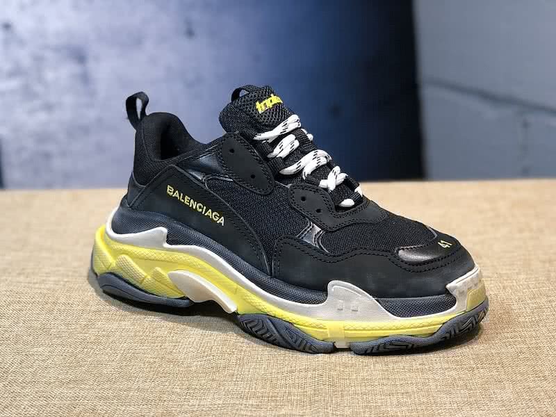 Balenciaga Triple S Plus Black Yellow 5
