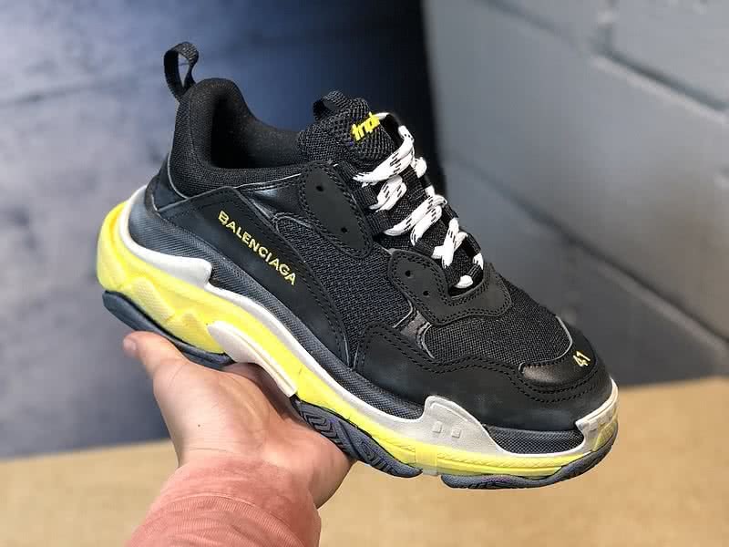 Balenciaga Triple S Plus Black Yellow 6