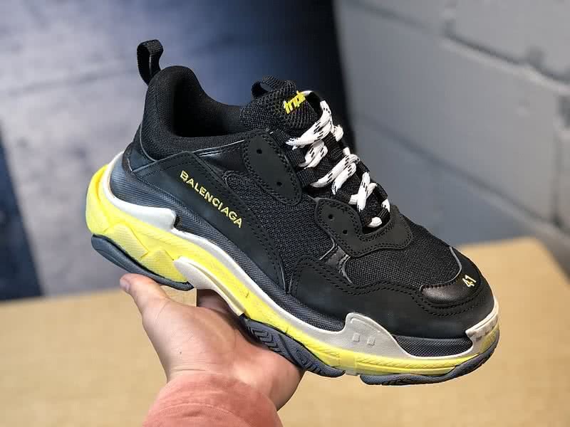 Balenciaga Triple S Plus Black Yellow 8