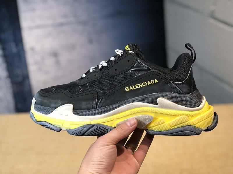 Balenciaga Triple S Plus Black Yellow 9