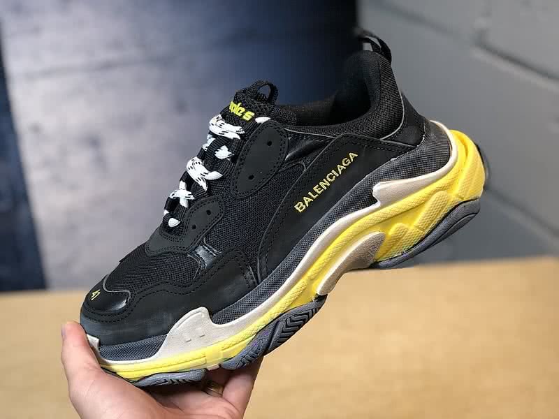 Balenciaga Triple S Plus Black Yellow 10