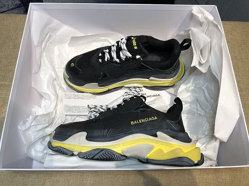 Balenciaga Triple S Plus Black Yellow 11