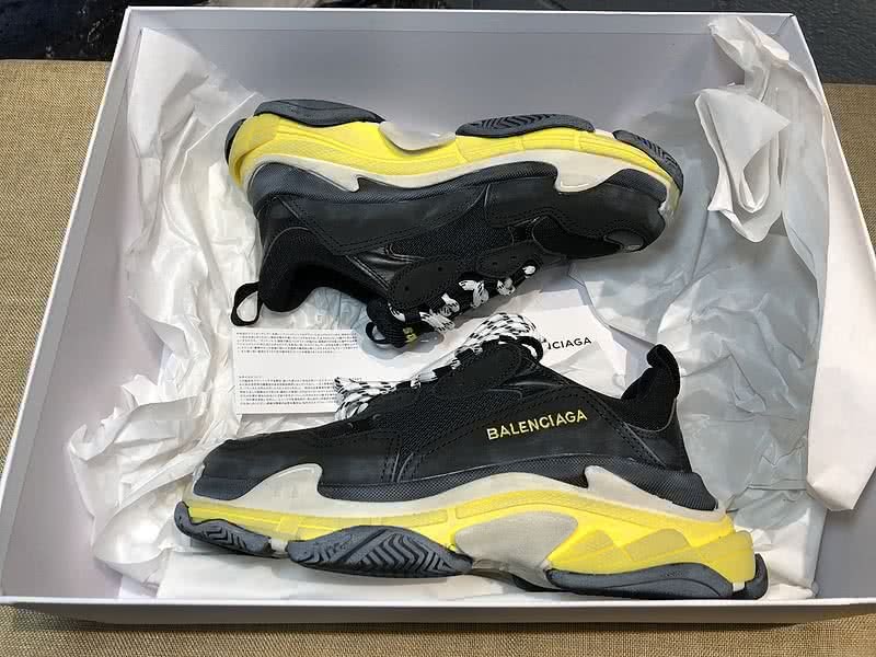 Balenciaga Triple S Plus Black Yellow 12