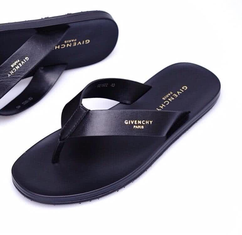 Givenchy Flip Flops All Black Men 4