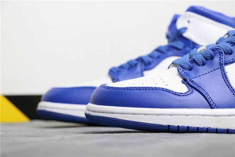 Air Jordan 1 Hyper Royal White And Blue Women/Men 7